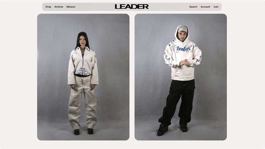 BYOLEADER: An Embroidery Fashion Brand Web Design and Development